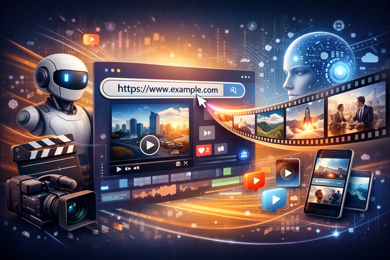 AI URL to Video: Turn Any Link into Engaging Videos Automatically